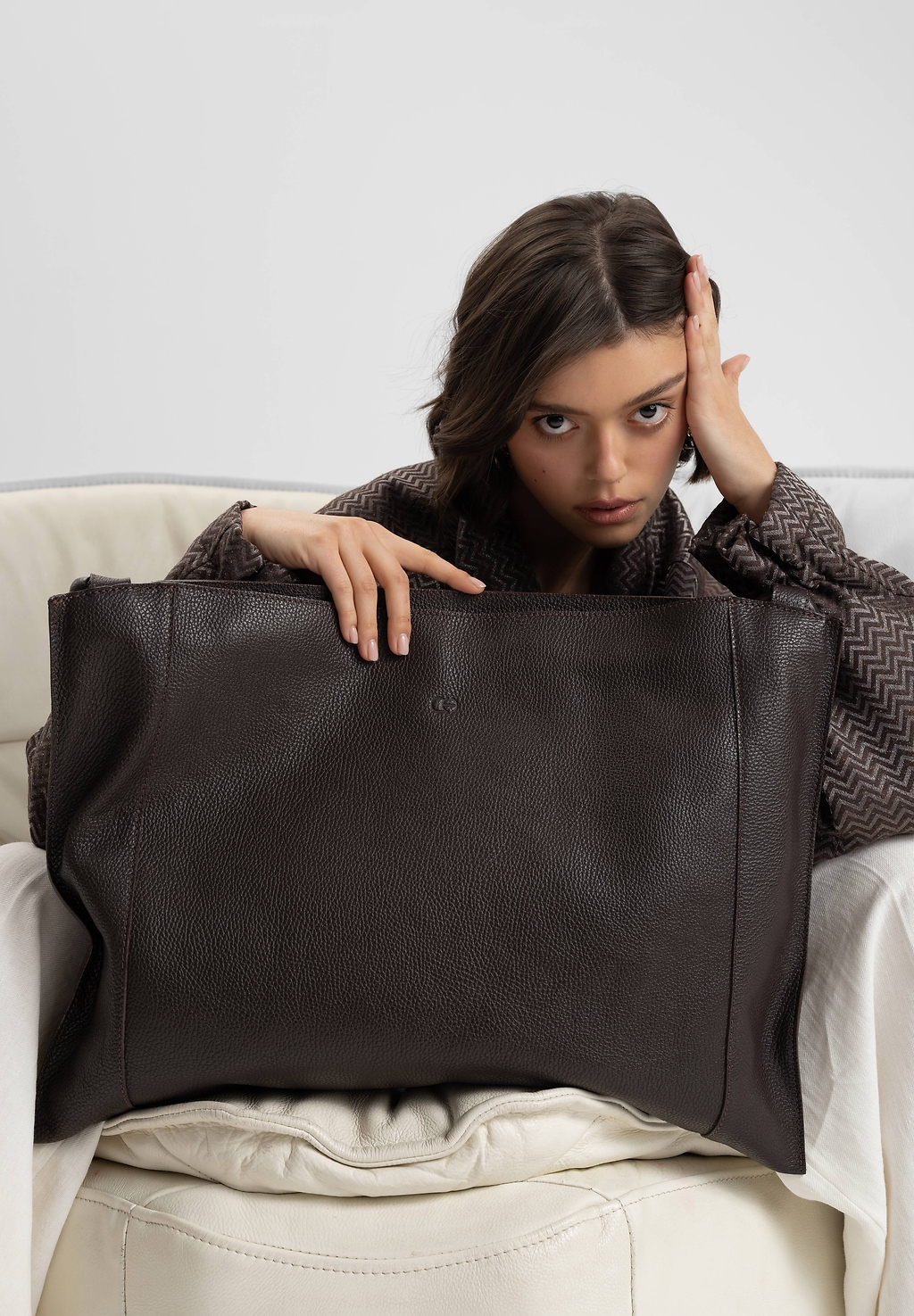 Torebka "Morasco" shopper na ramię