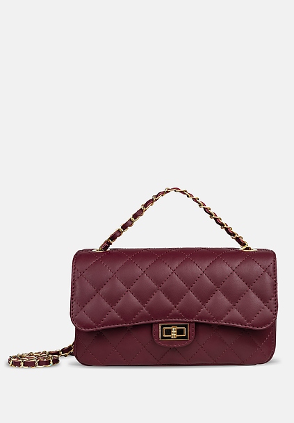 Torebka "Rossa Grande" pikowana