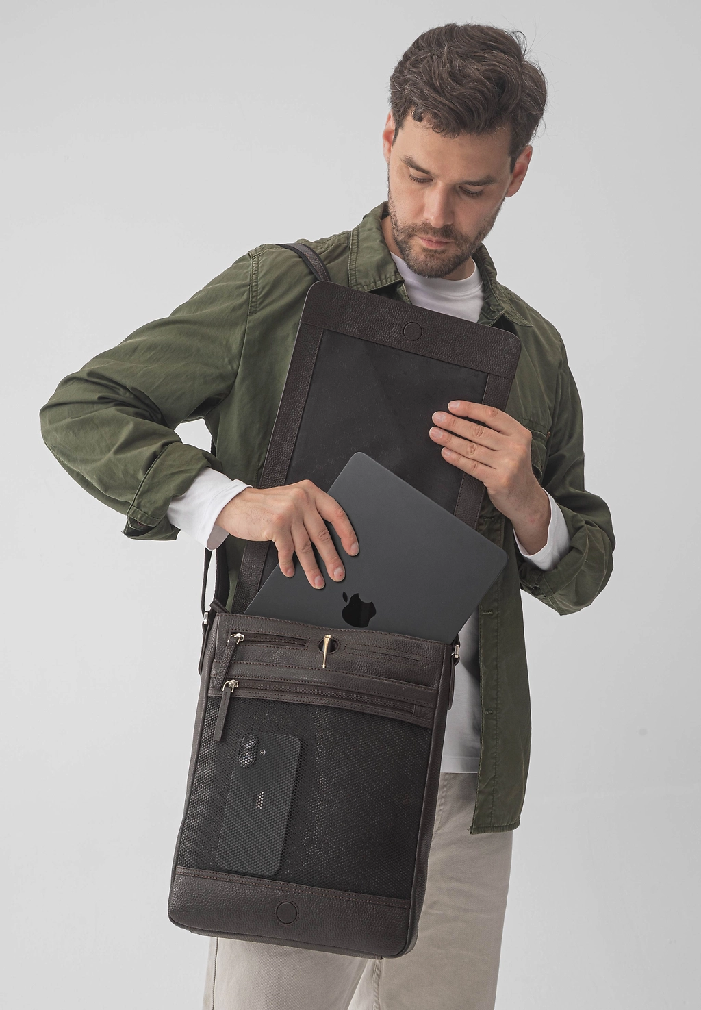Torba na laptopa  - listonoszka "Tosa"