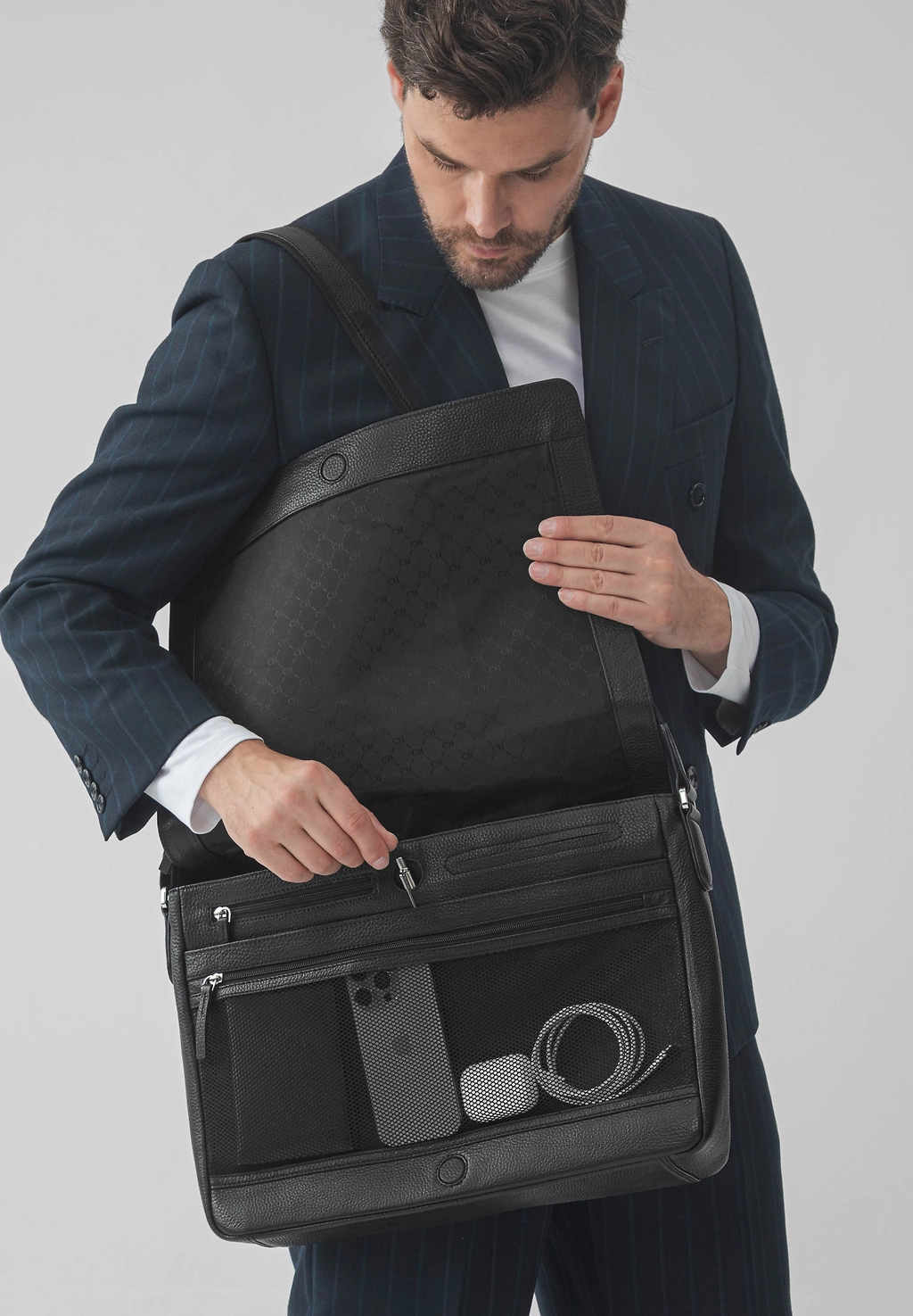Torba na laptopa  - listonoszka "Corno"