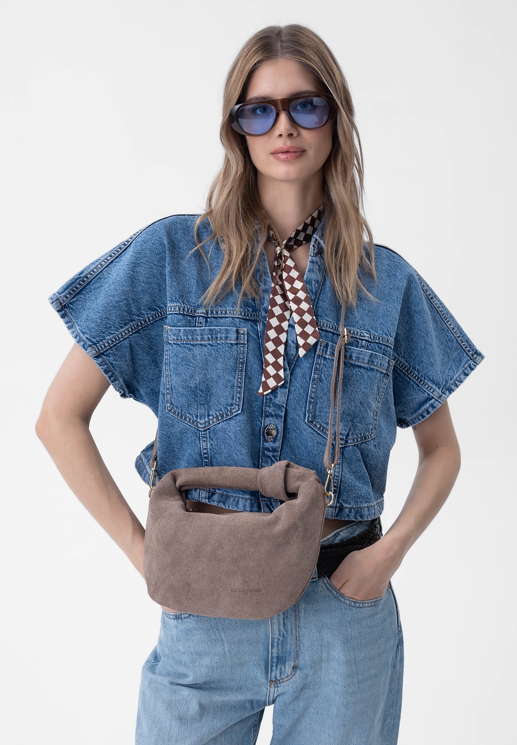 Torebka "Zoccolo Mini" crossbody